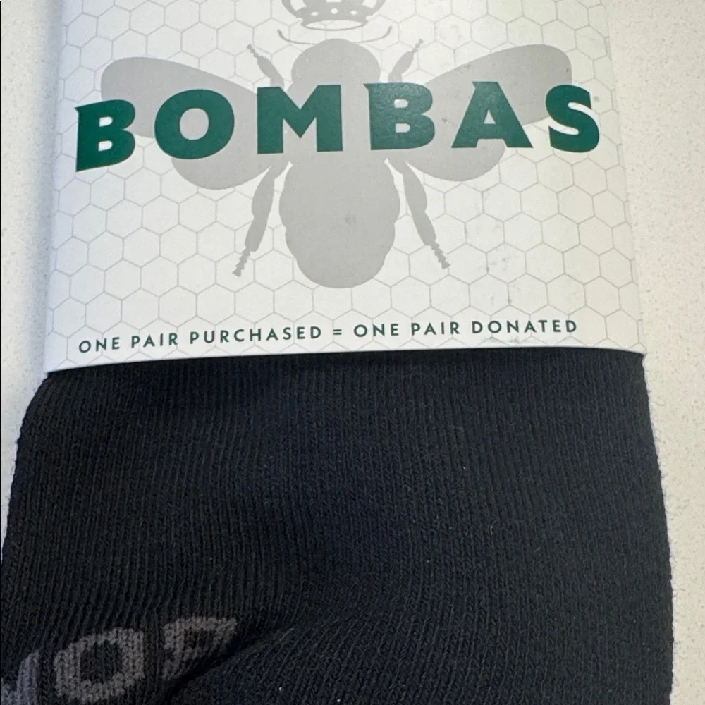 Bombas Men's Black Athletic Socks- Set of 5